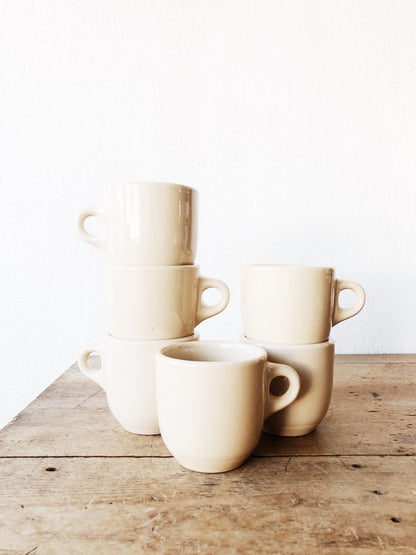 Mid Century Restaurant Ware Mug Set