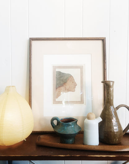 Large Vintage Khalil Gibran Print
