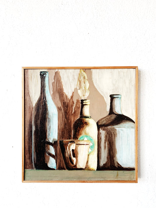 Original Framed Still Life Oil Painting