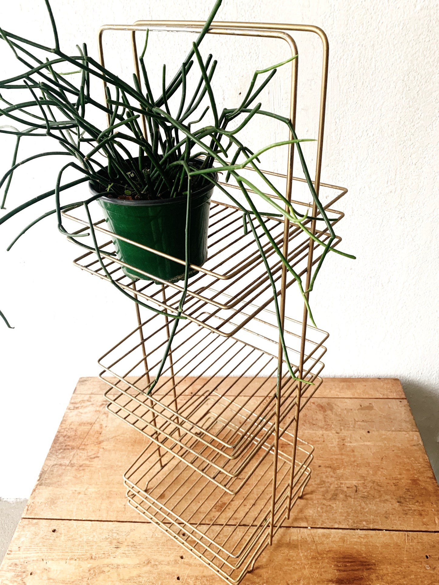 Vintage Goldtone Rack