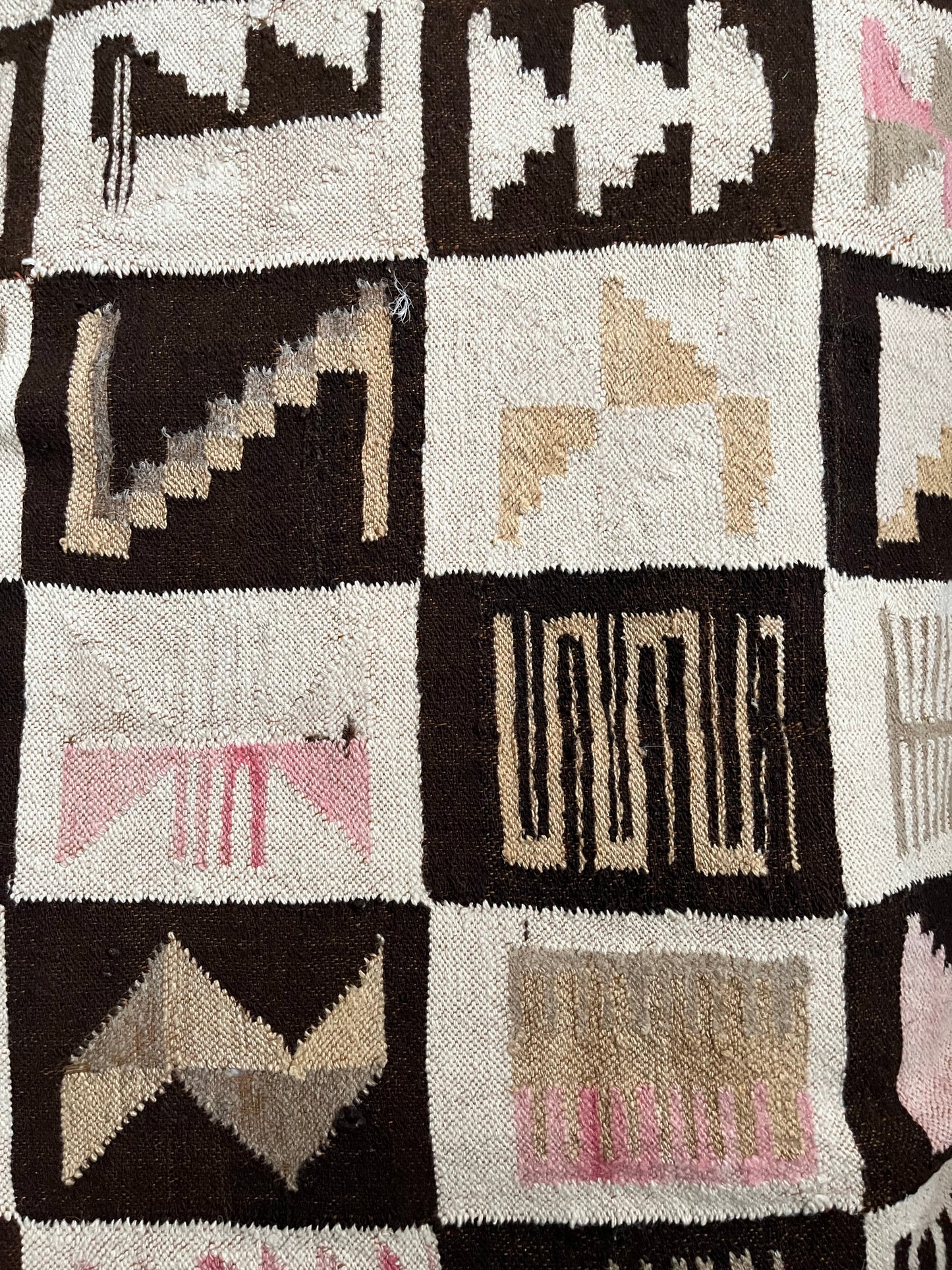 Stunning Handwoven Wool Textile