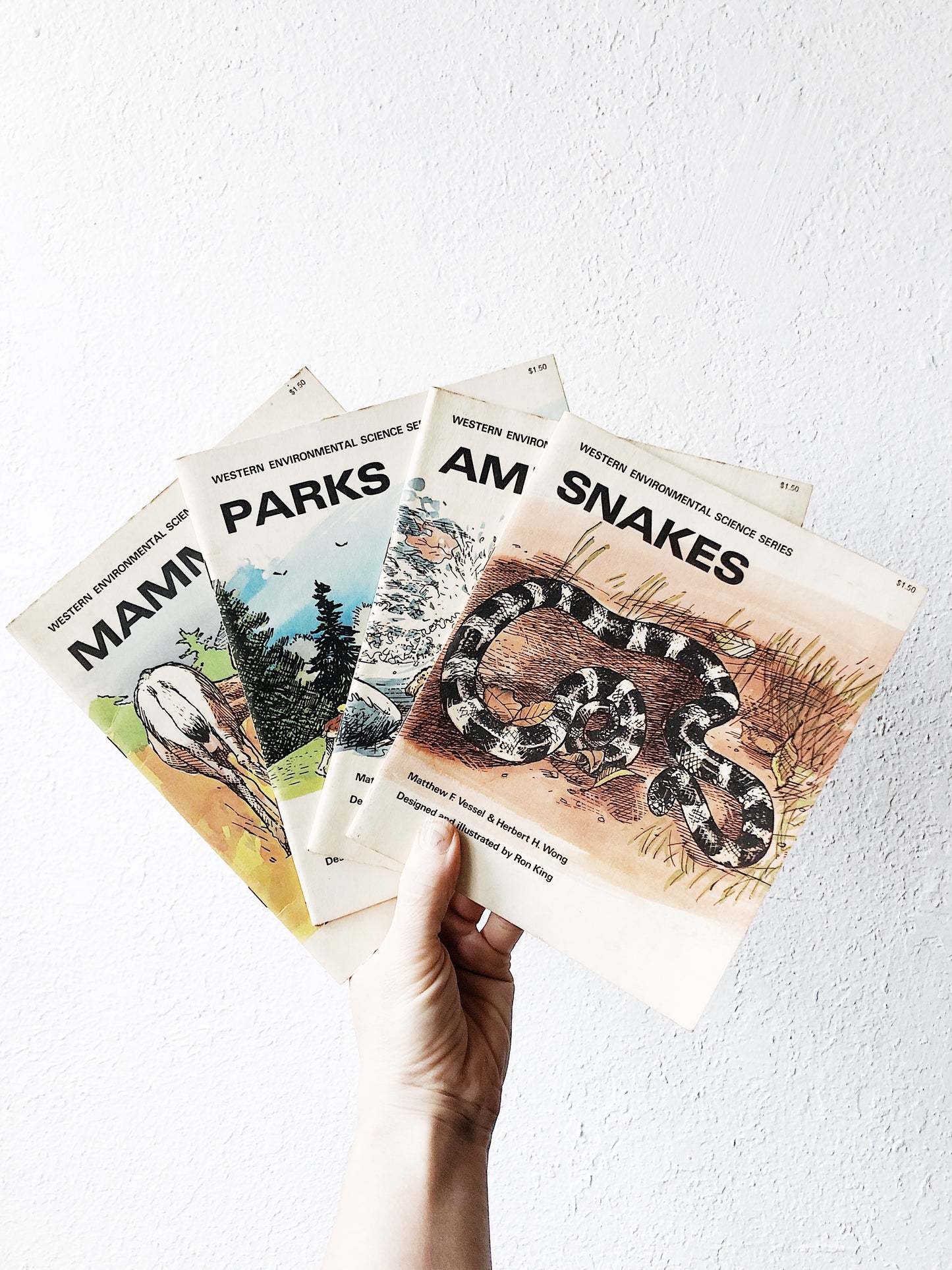 Vintage 1970s Natural History Book Set