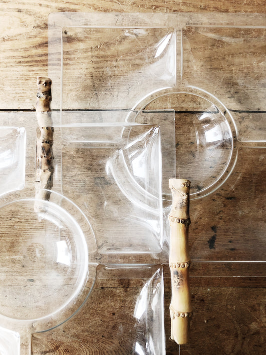 Vintage Lucite Serving Tray