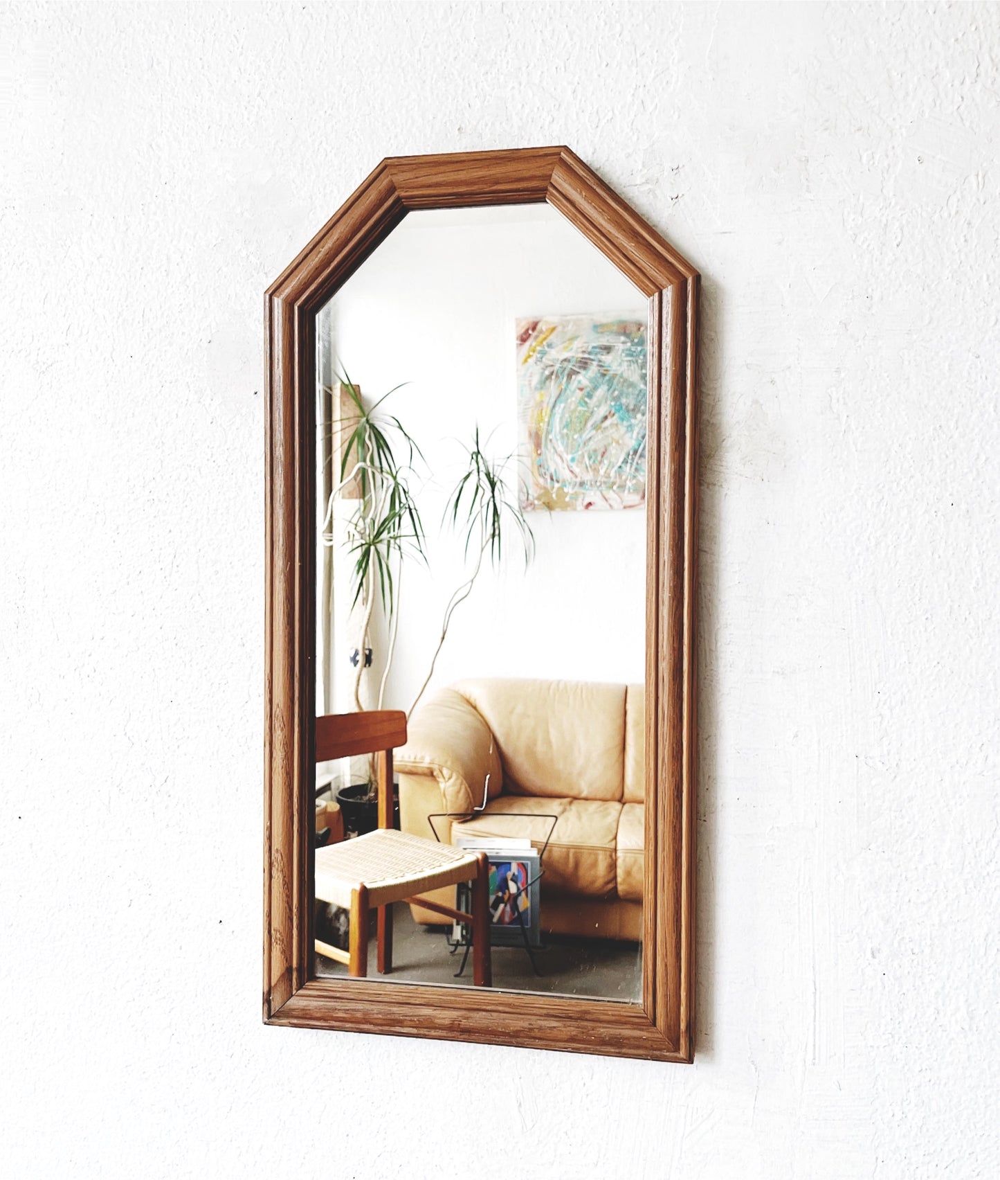Vintage Arched Top Mirror