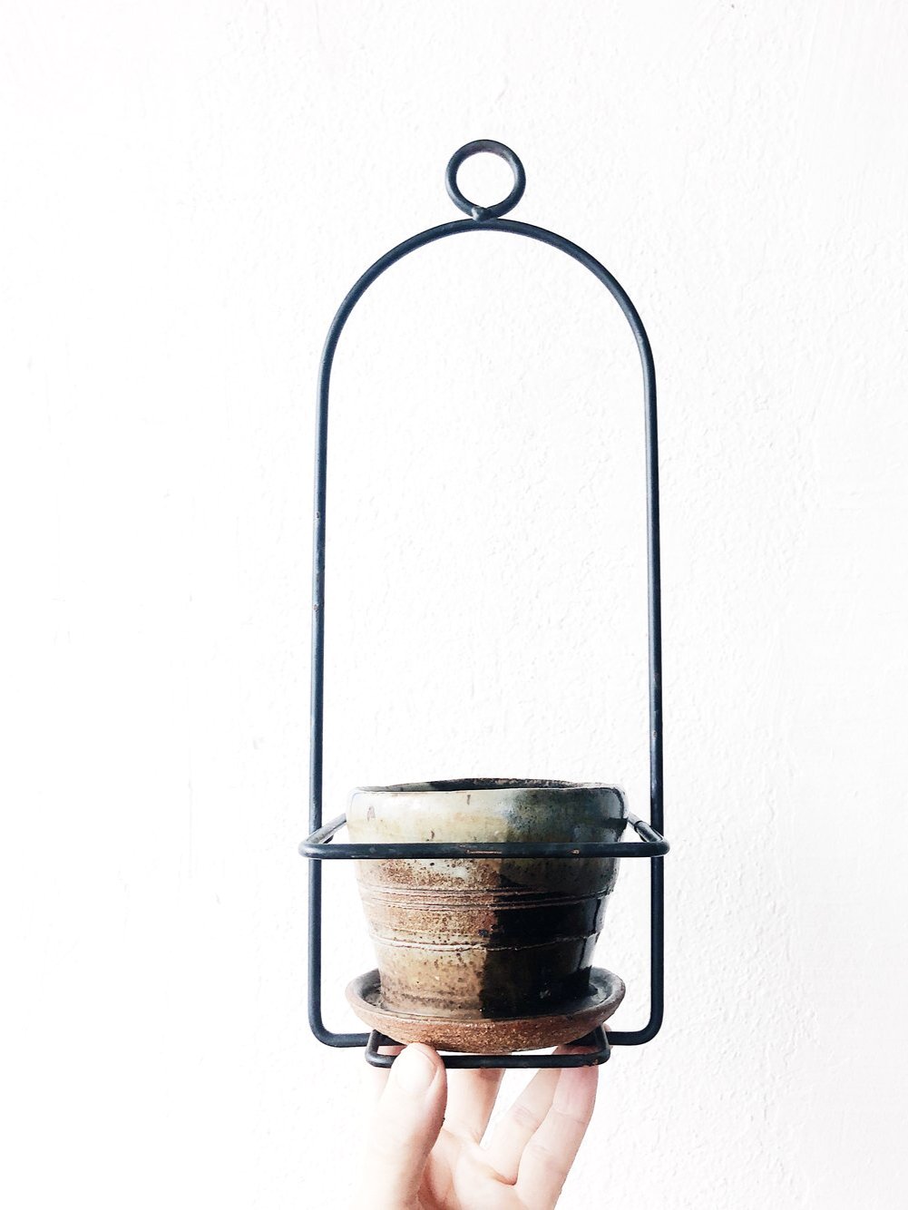 Vintage Iron Plant Hanger