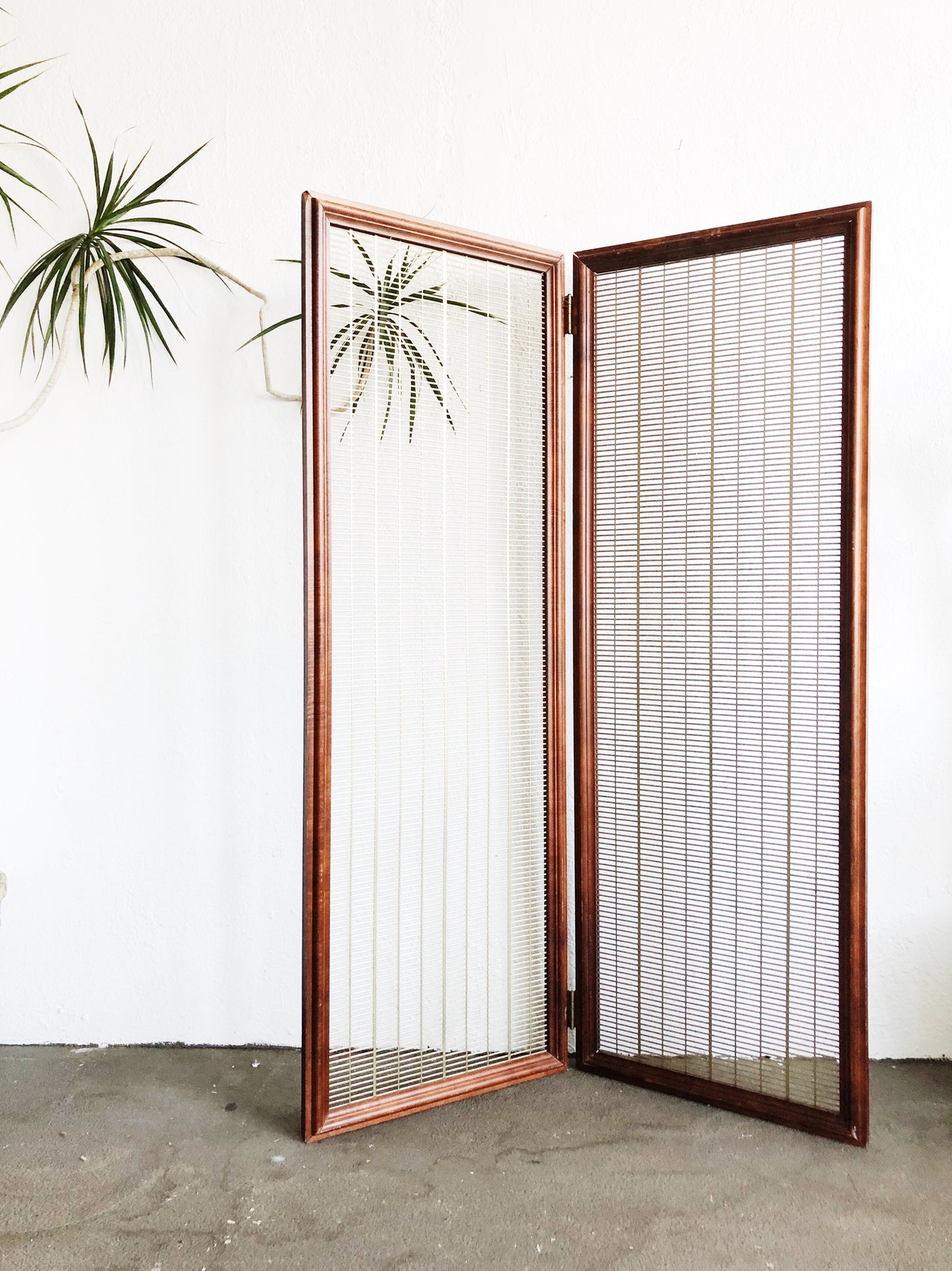 Mid Century Folding Screen