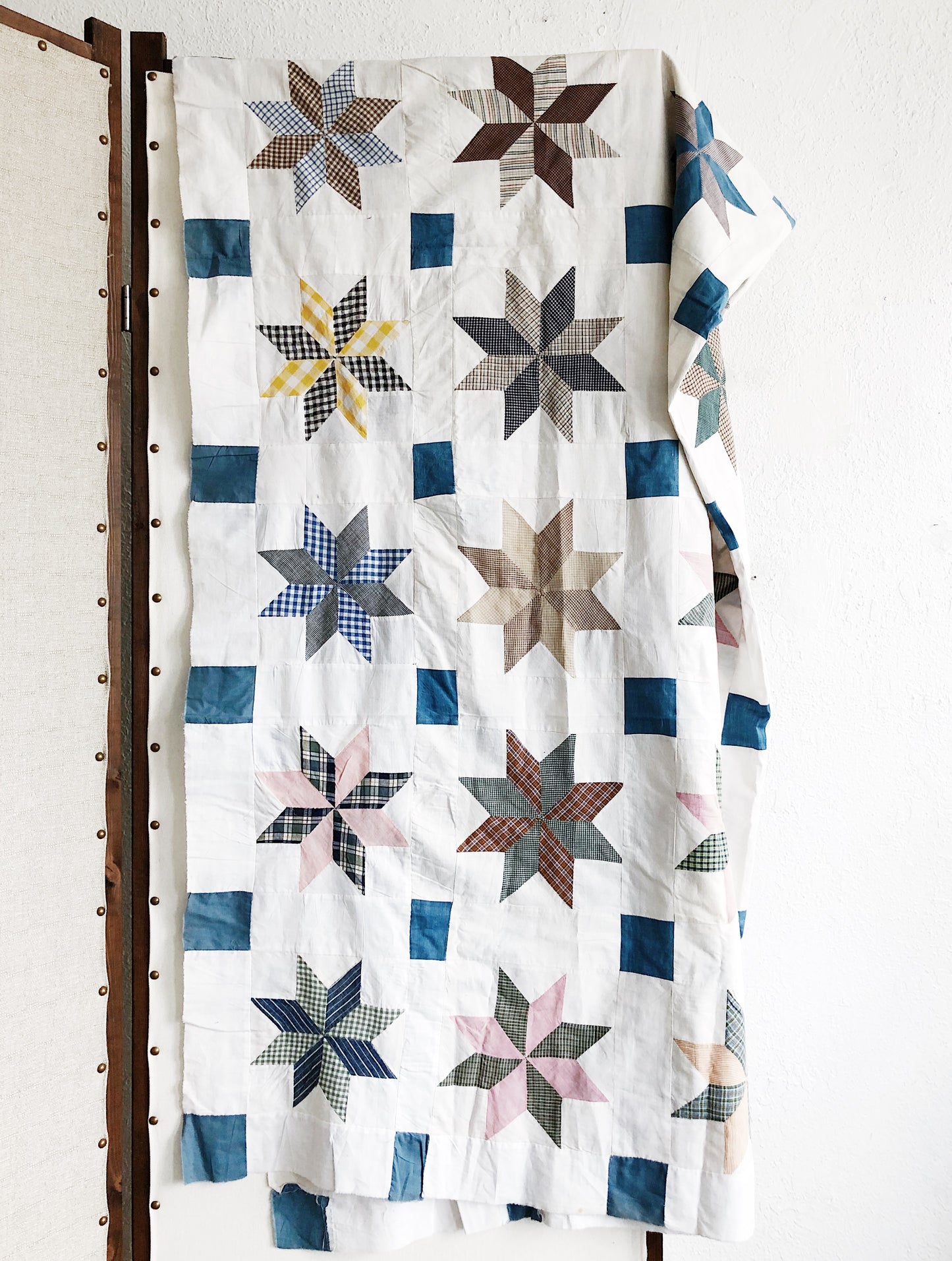 Vintage Cotton Quilt Top