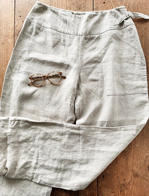 J Peterman Linen Trousers