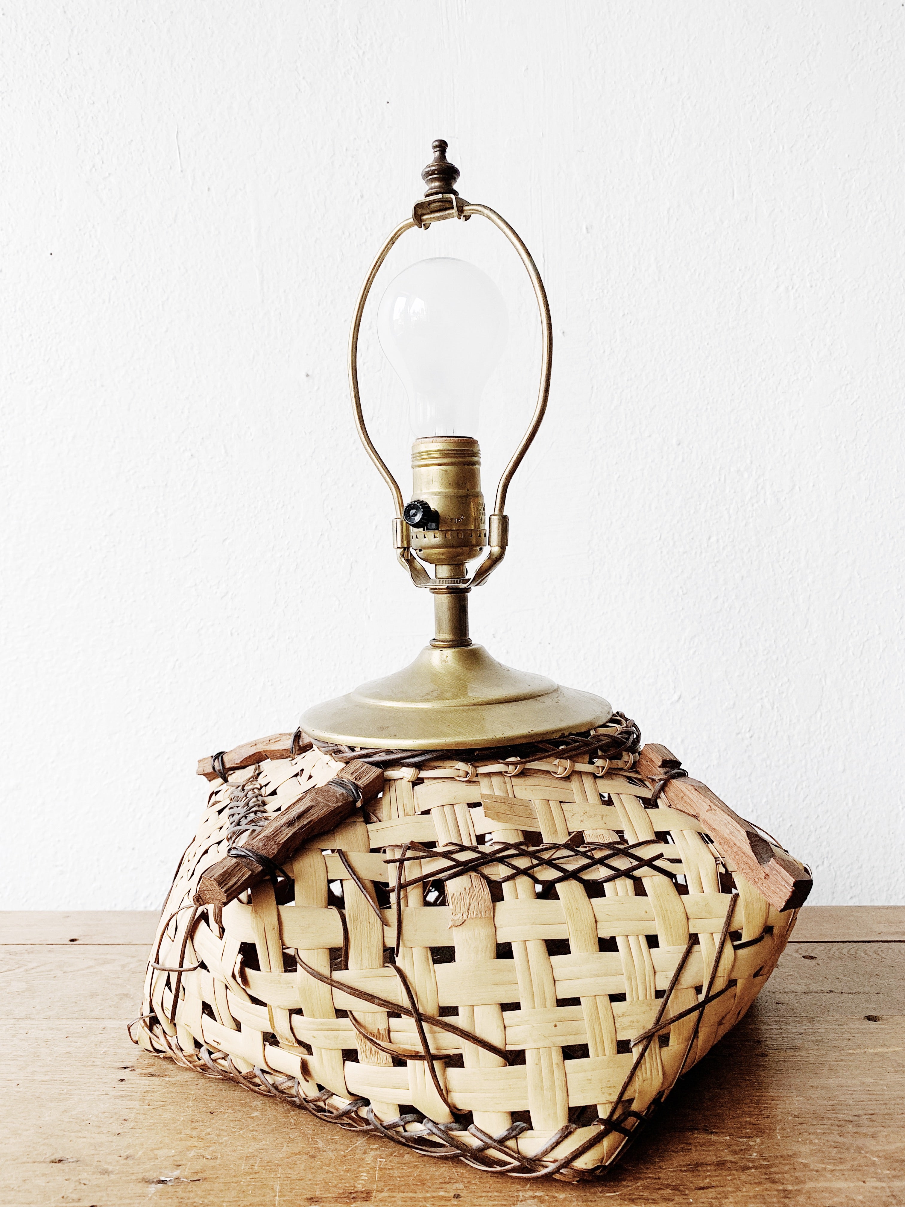 Maven Collective Basket Lamp