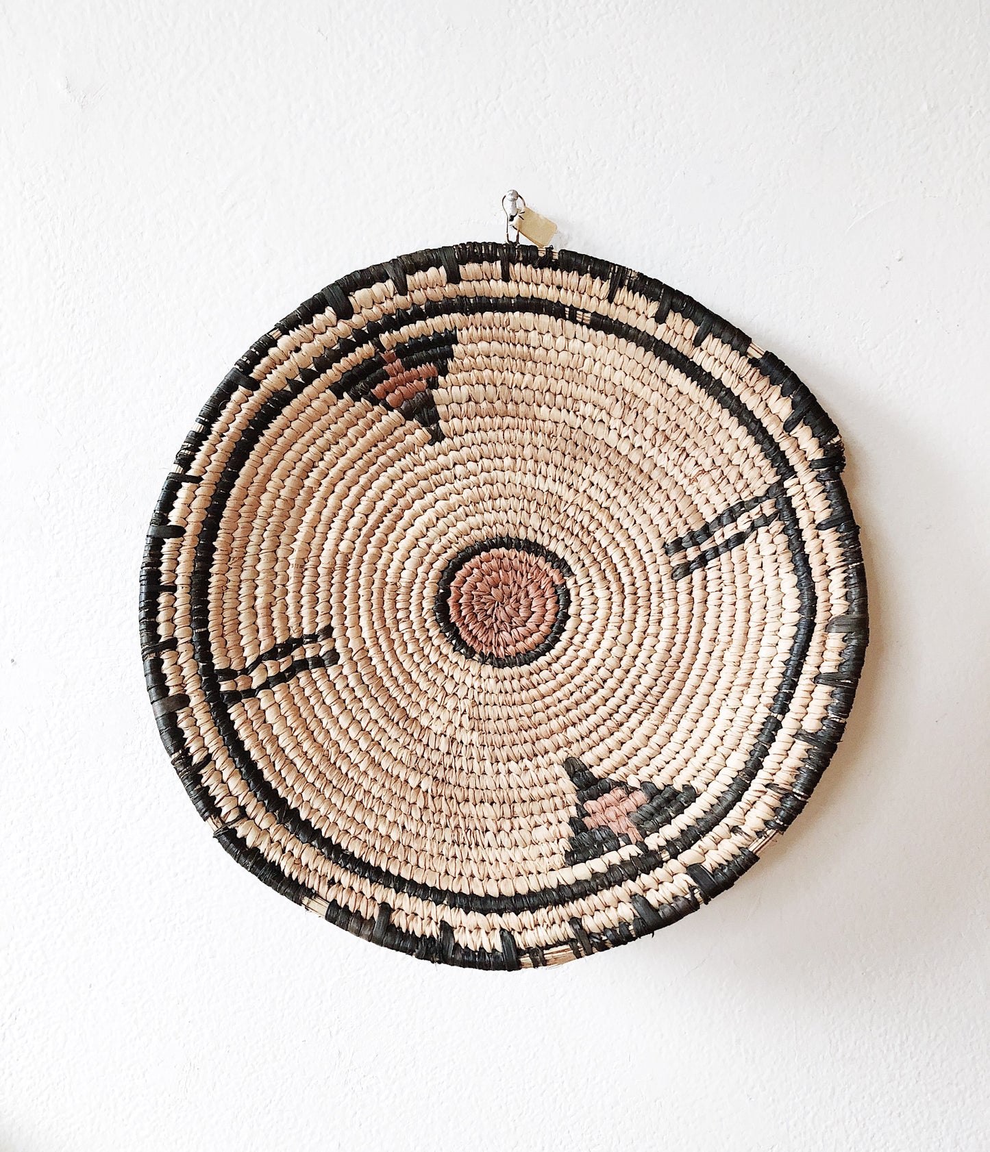 Vintage African Wall Basket