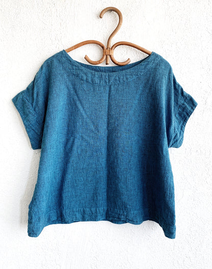Cut Loose Linen Top