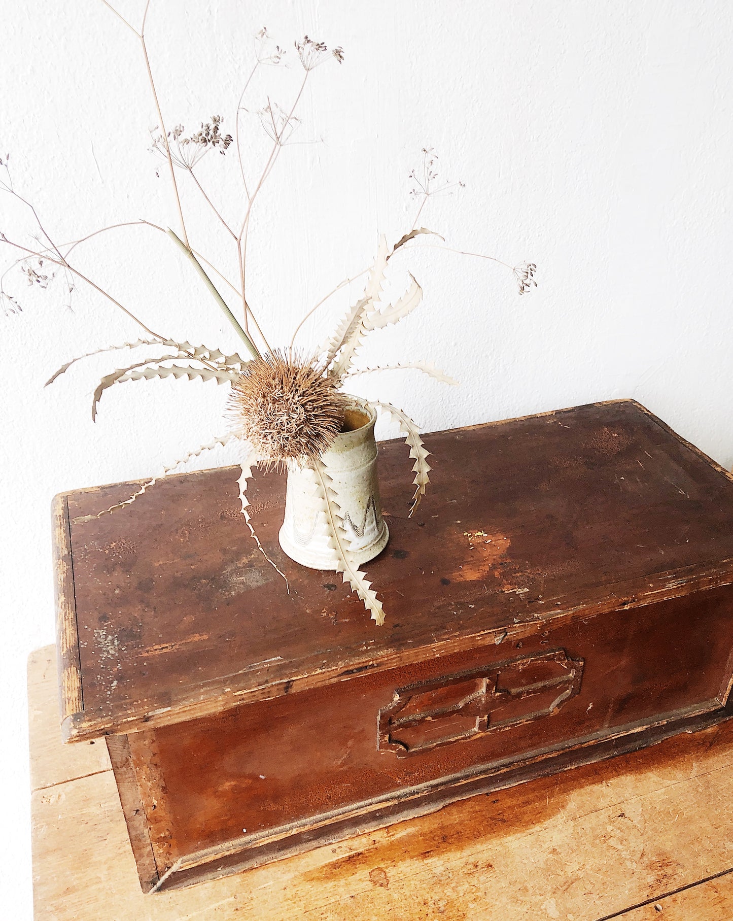 Antique Handmade Trunk
