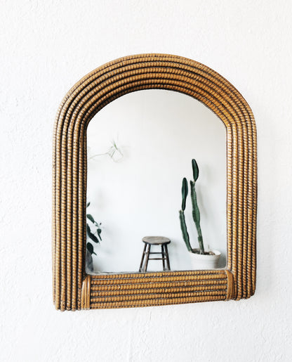 Vintage Resin Arched Mirror