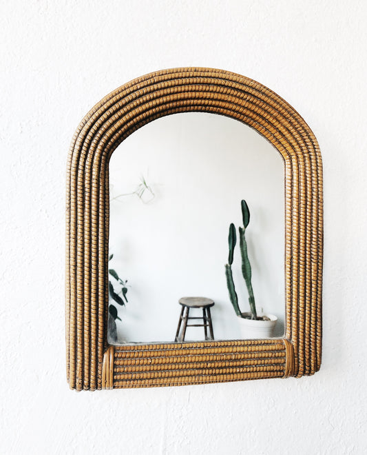 Vintage Resin Arched Mirror