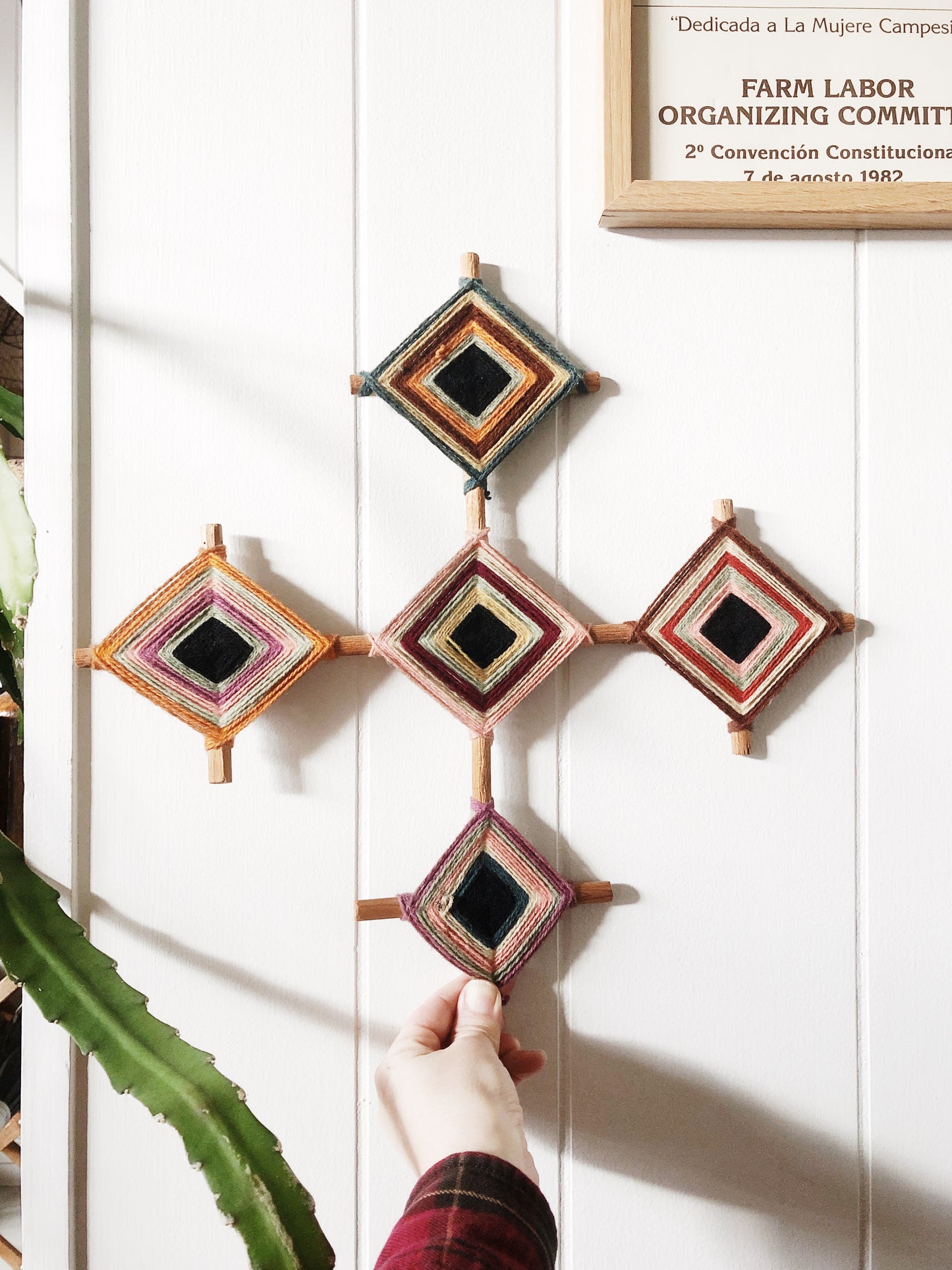 Vintage God’s Eye Weaving