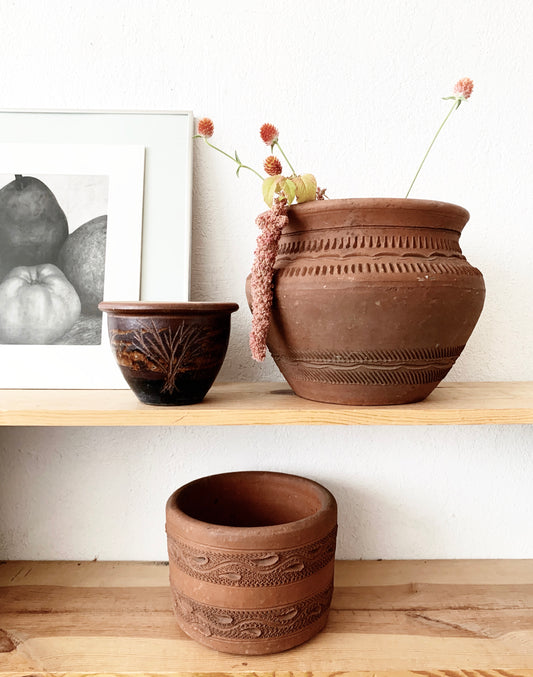 Vintage Terra Cotta Pot