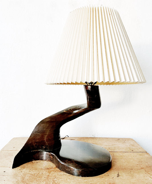 Handmade Burl Lamp