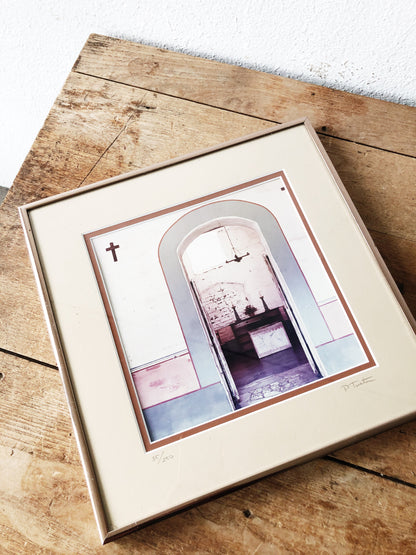 Original California Mission Film Photo ‘Heavenly Arches’