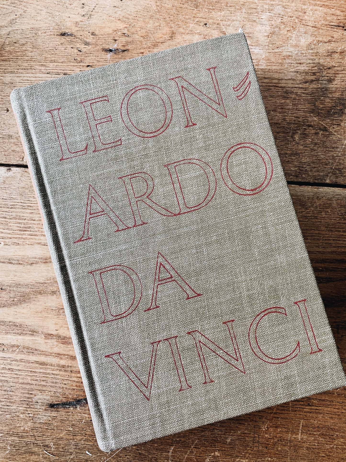 Vintage Leonardo da Vinci Book 1938