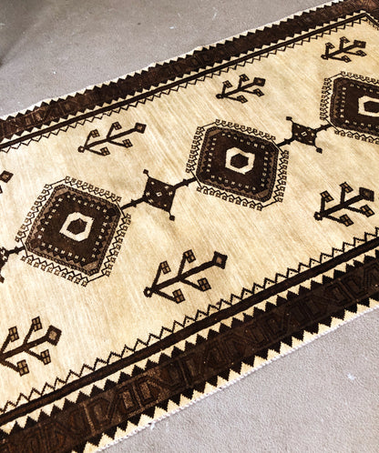 Vintage Kurdish Tribal Rug