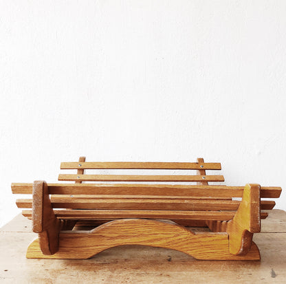 Vintage Wood Rack
