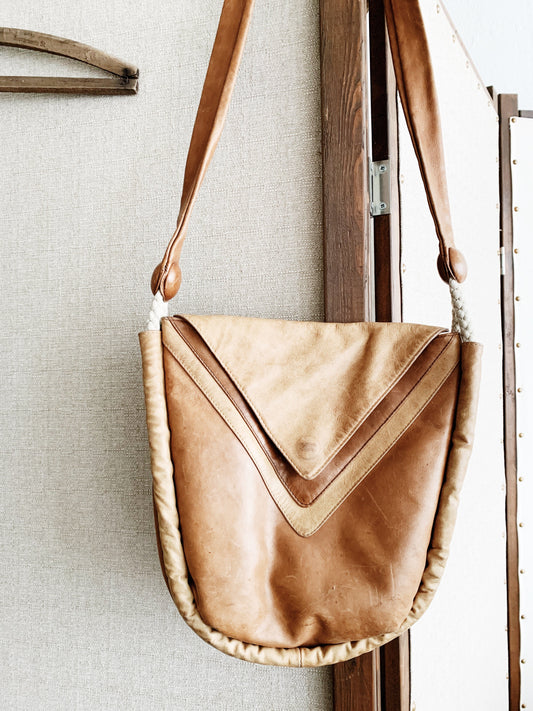 Vintage Leather Purse Italy