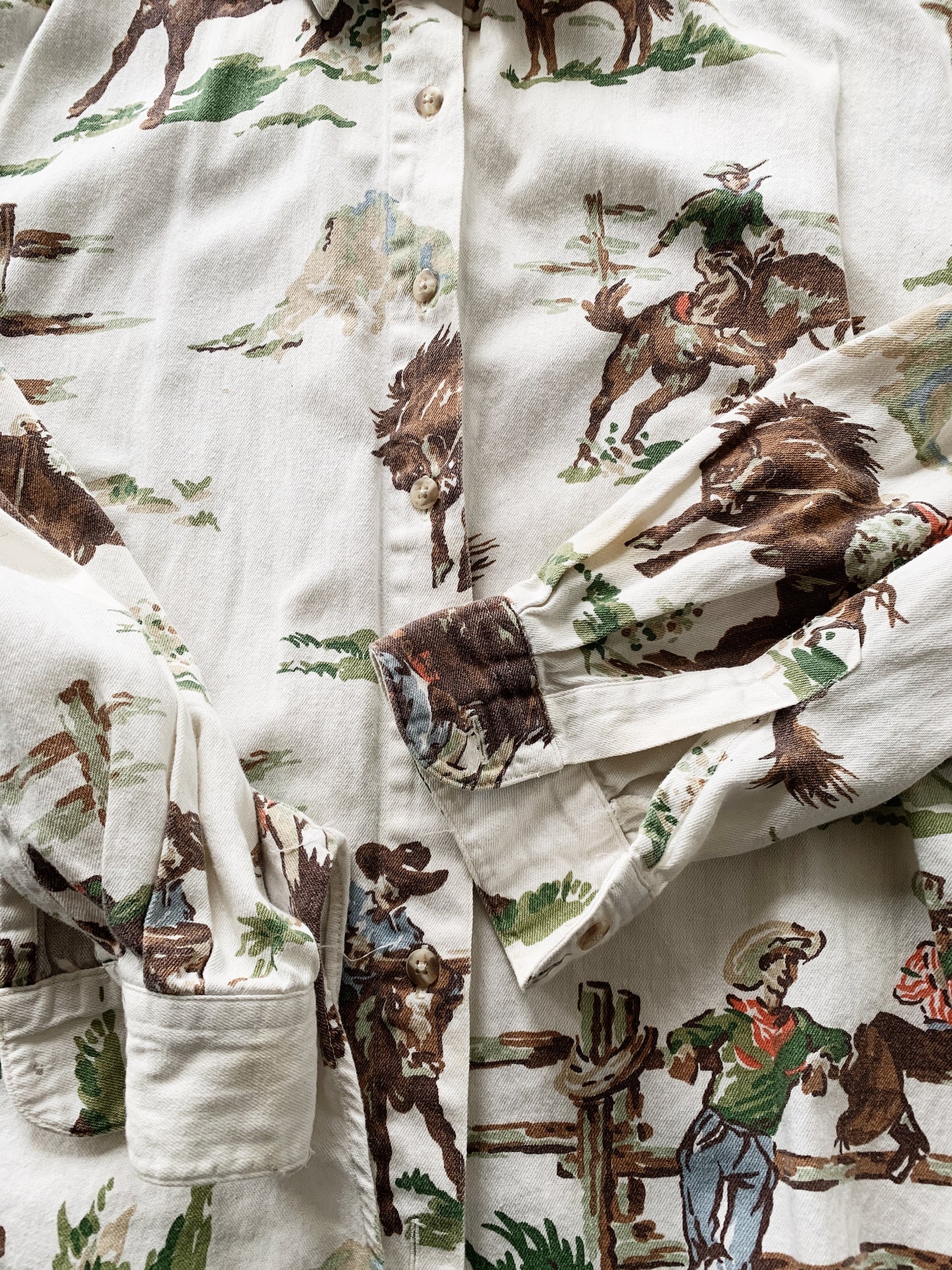 Vintage Cotton Button Up