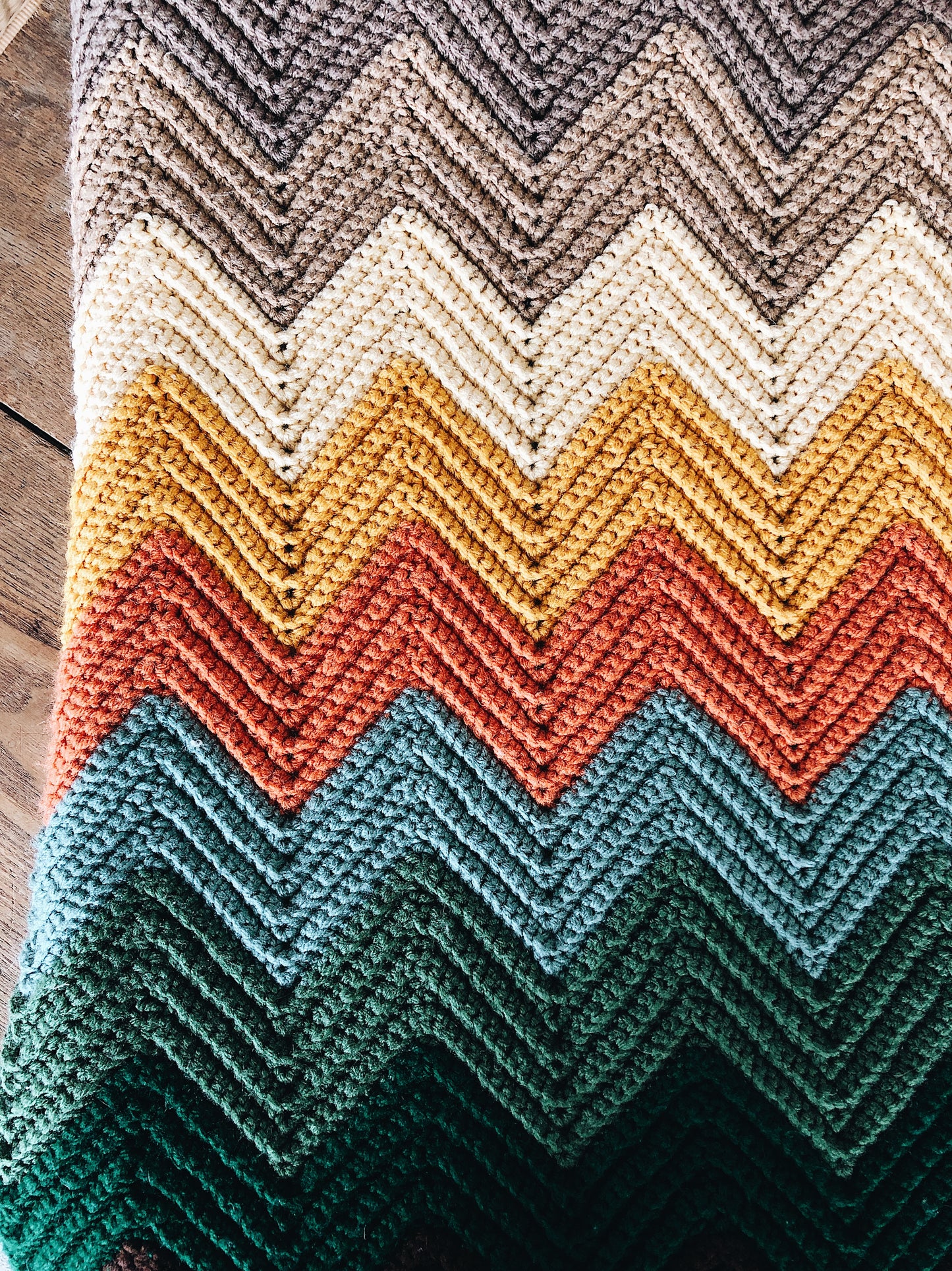 Vintage Crocheted Blanket