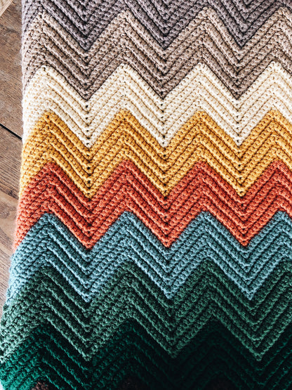 Vintage Crocheted Blanket