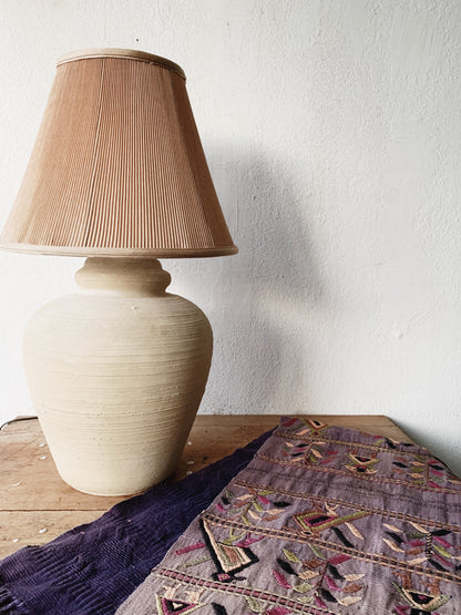 Vintage Pottery Lamp c1975