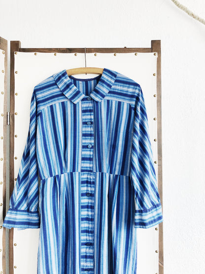 Handmade Vintage Striped Dress
