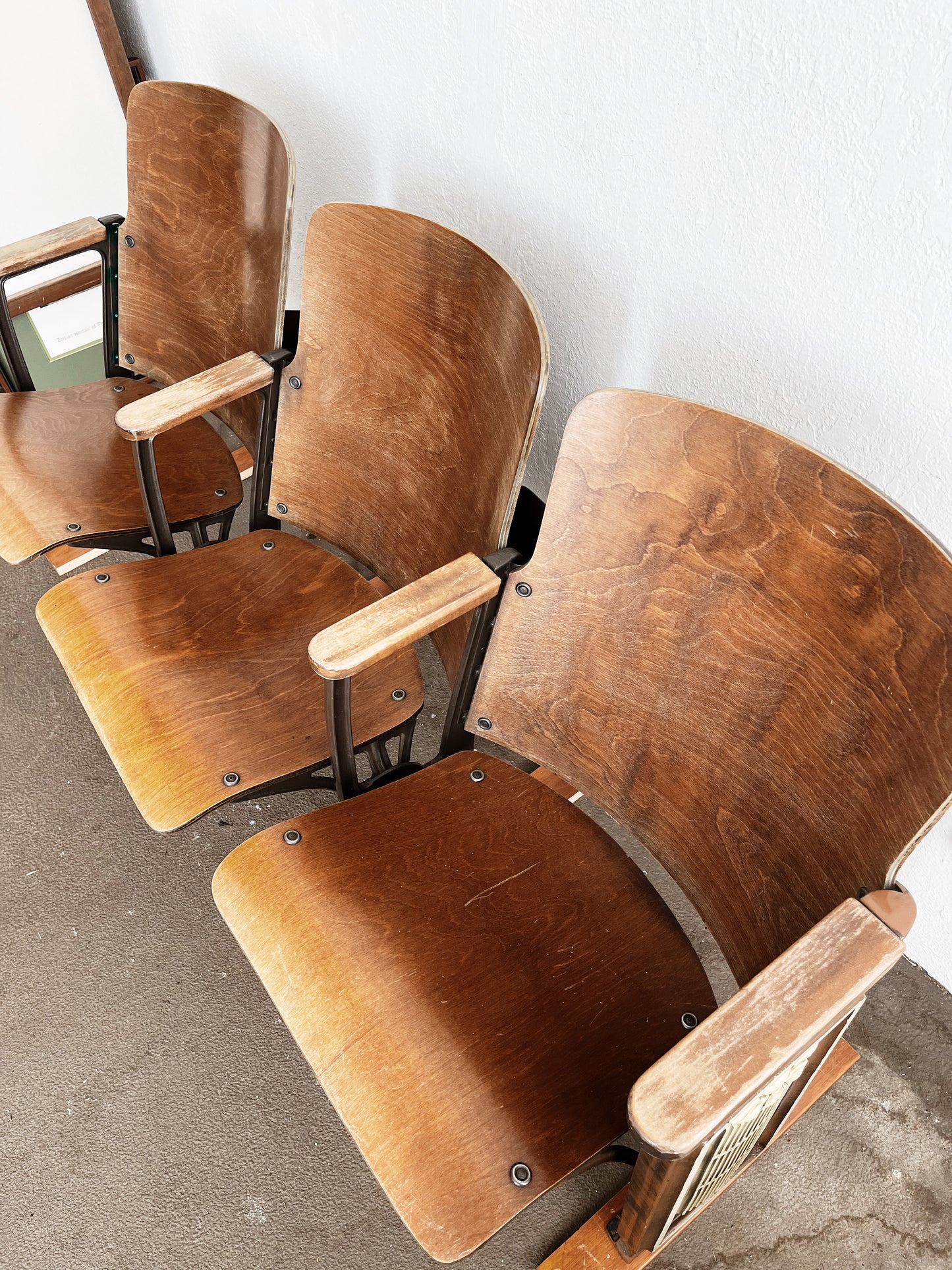 Antique Portland Theatre Seats