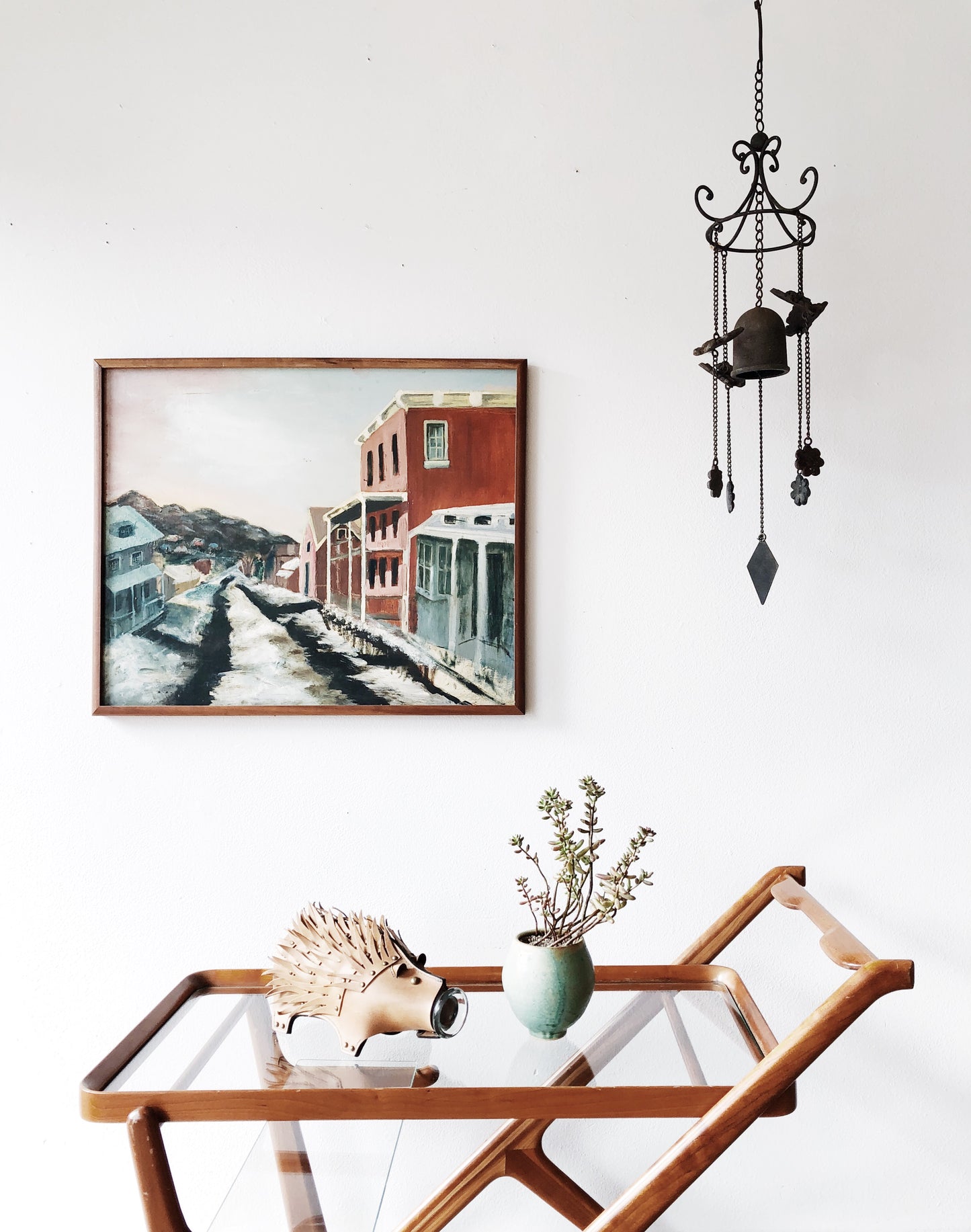 Vintage Landscape Oil Painting