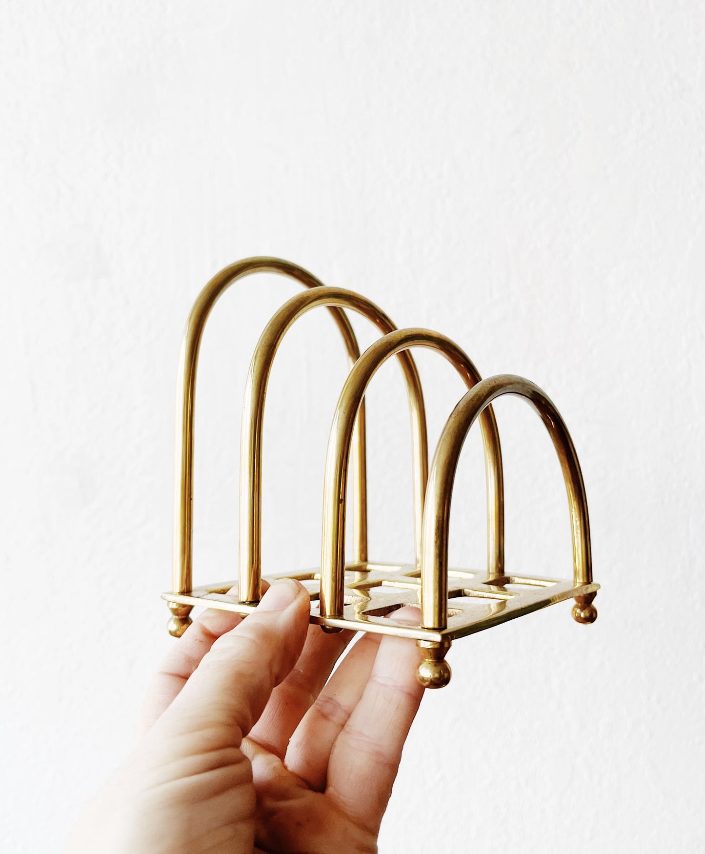 Vintage Brass Rack