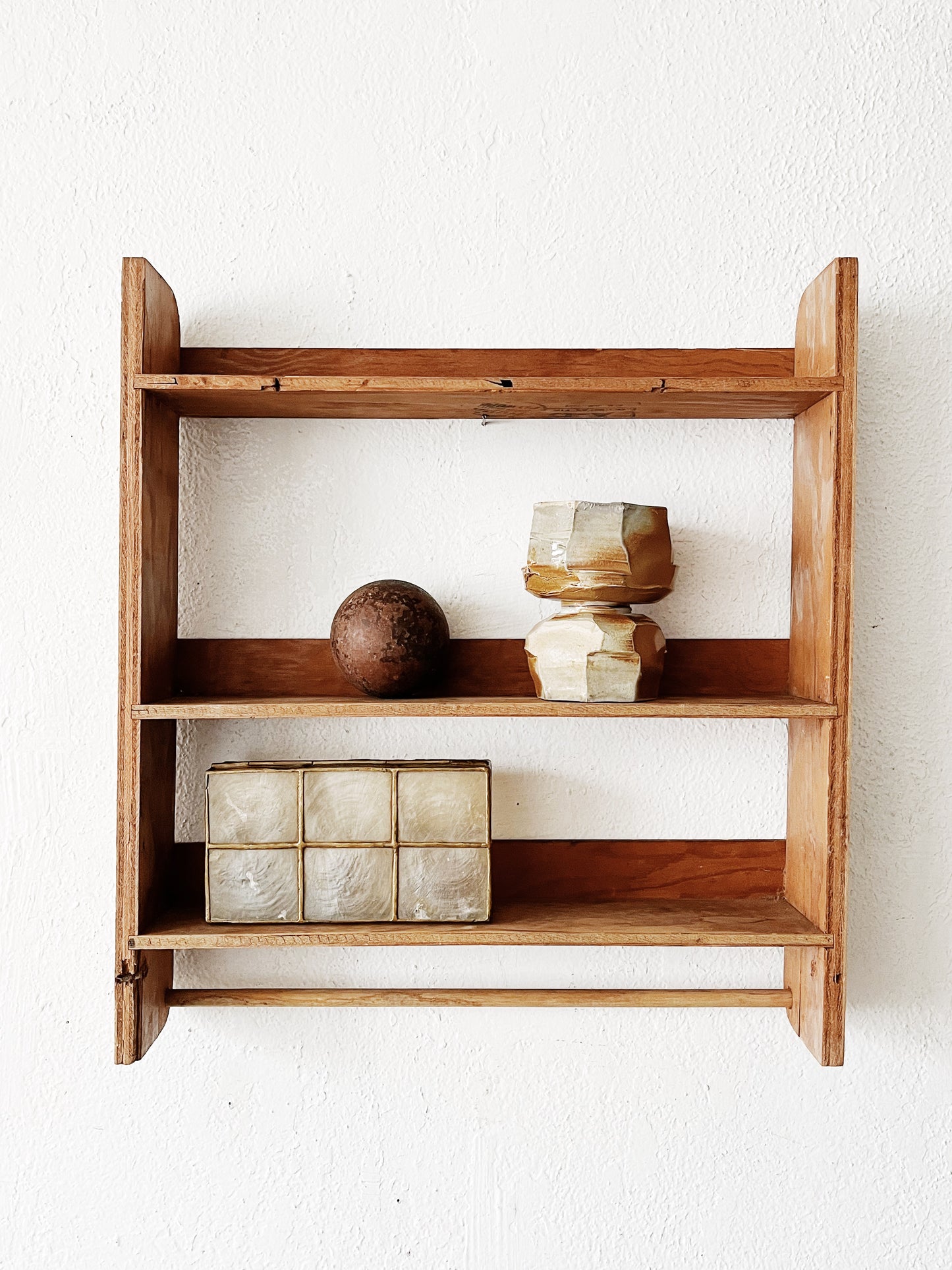 Handmade Ply Wall Shelf