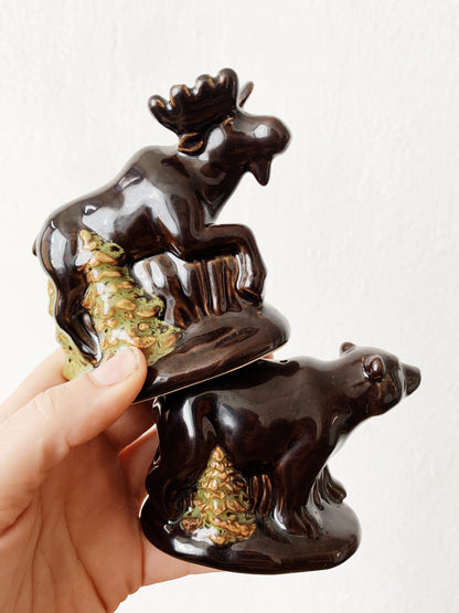 Vintage Ceramic Salt and Pepper Shakers