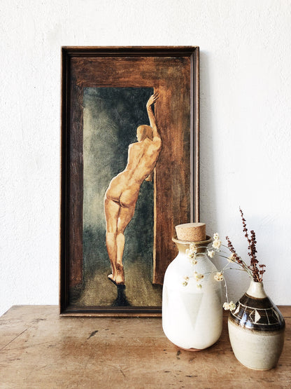 Original 1970s Oil Painting