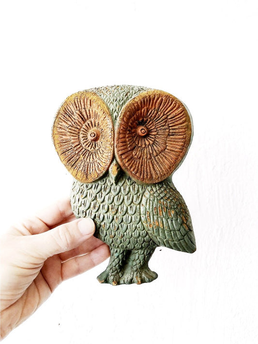 Vintage Cork Owl