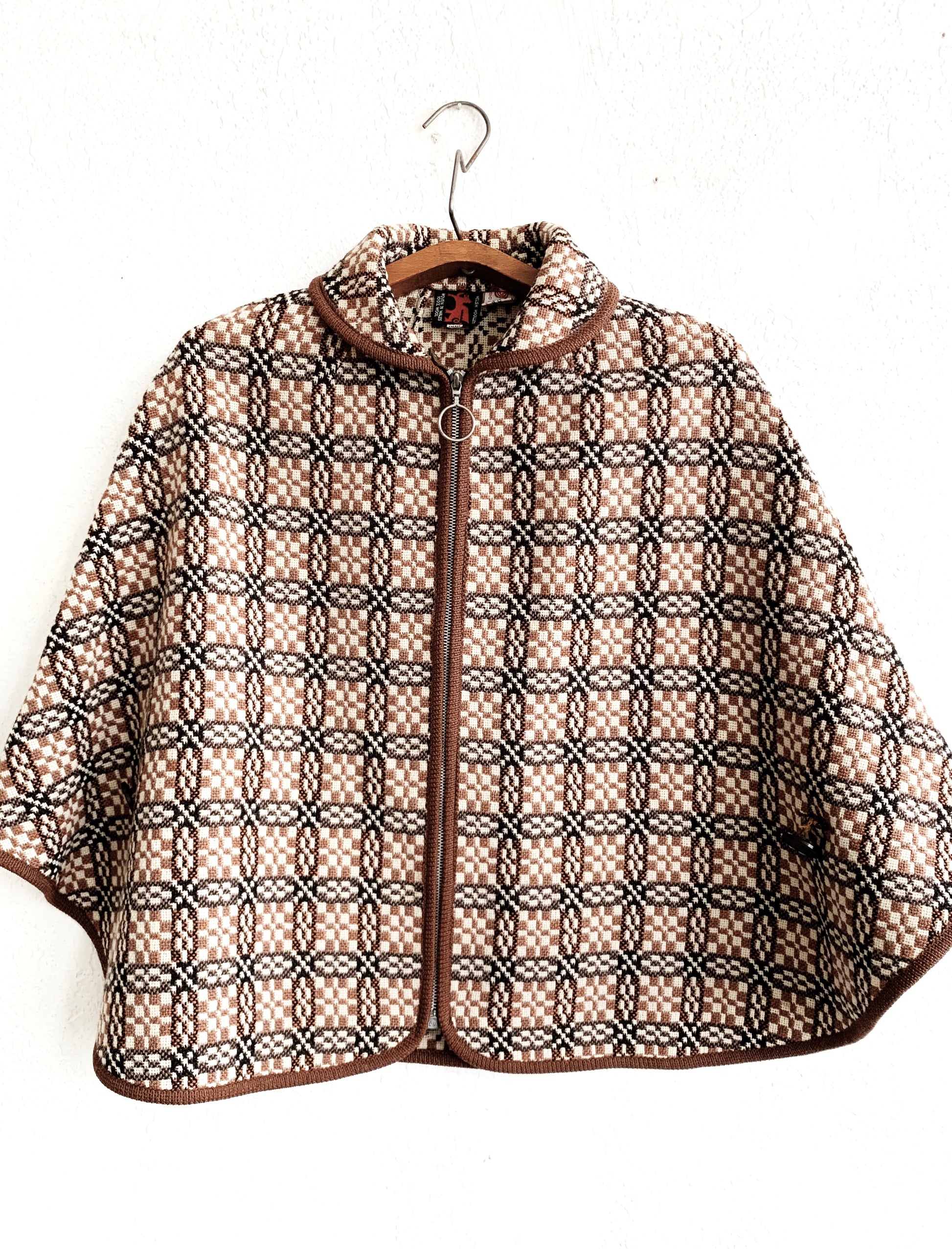 Vintage Welsh Woolens Capelet Maven Collective