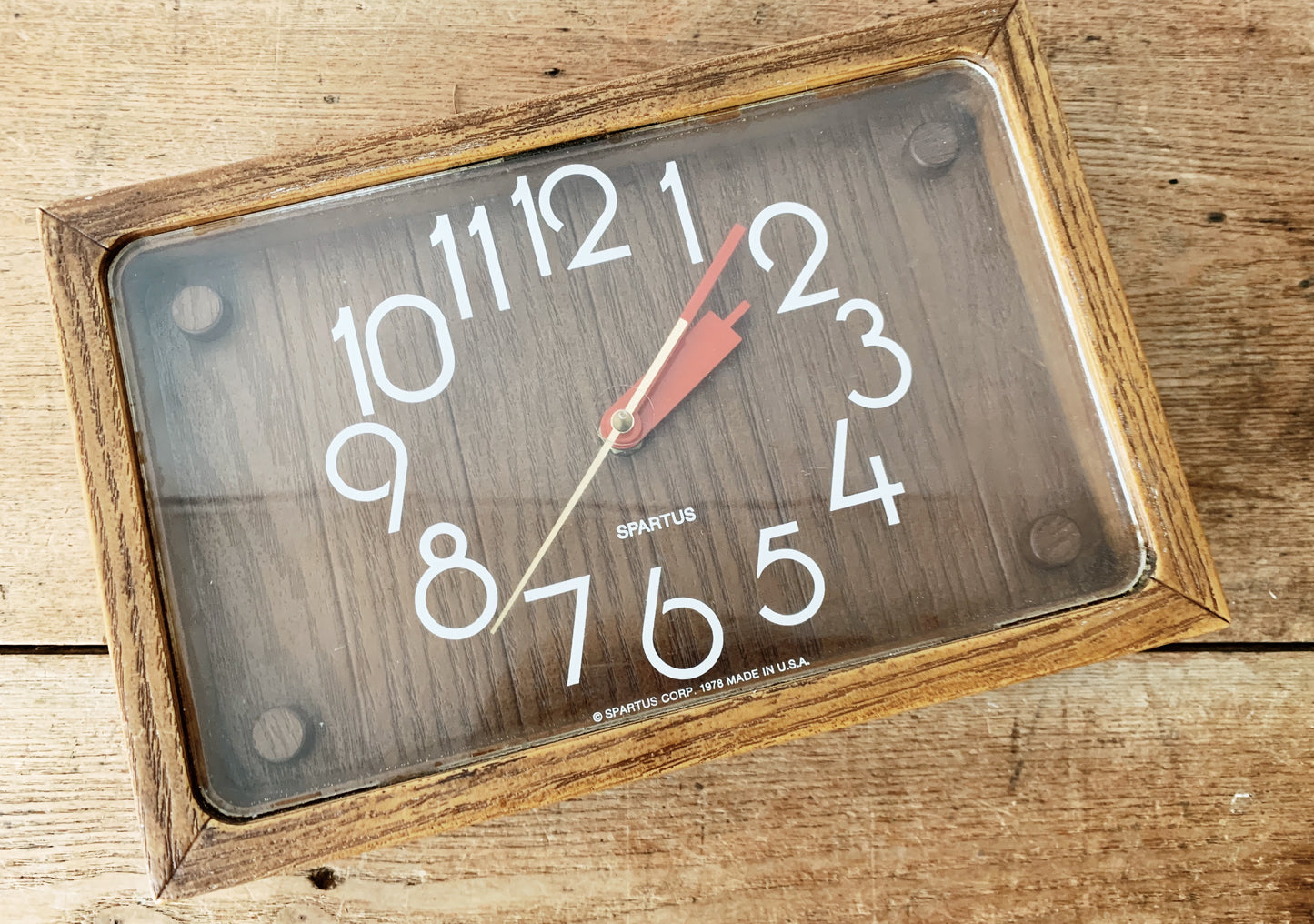 1970’s Spartus Wall Clock