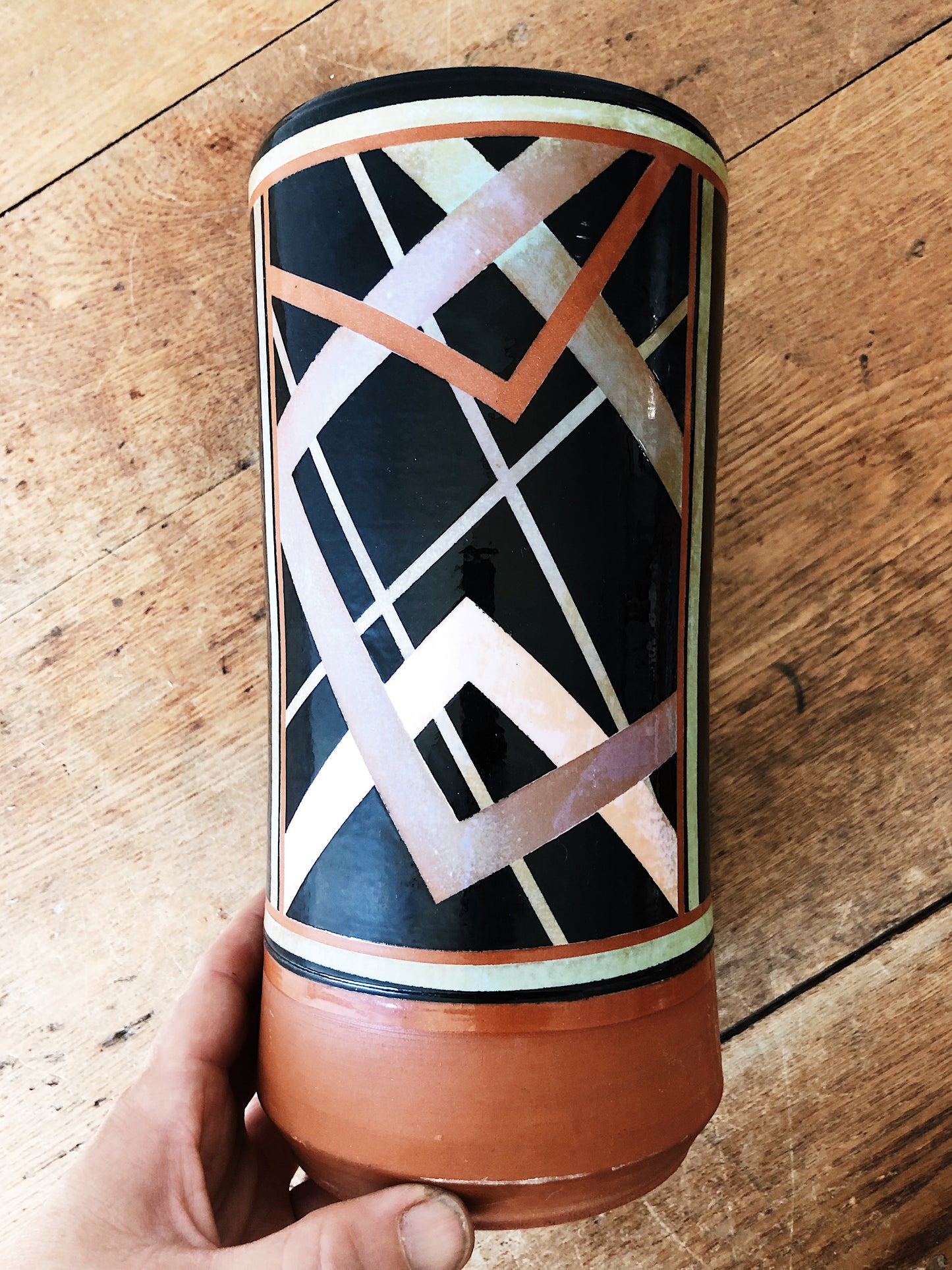 Graphic Handmade Vase