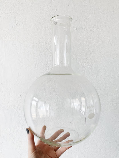 Extra Large 6000 ml Kimax Glass Florence Flask