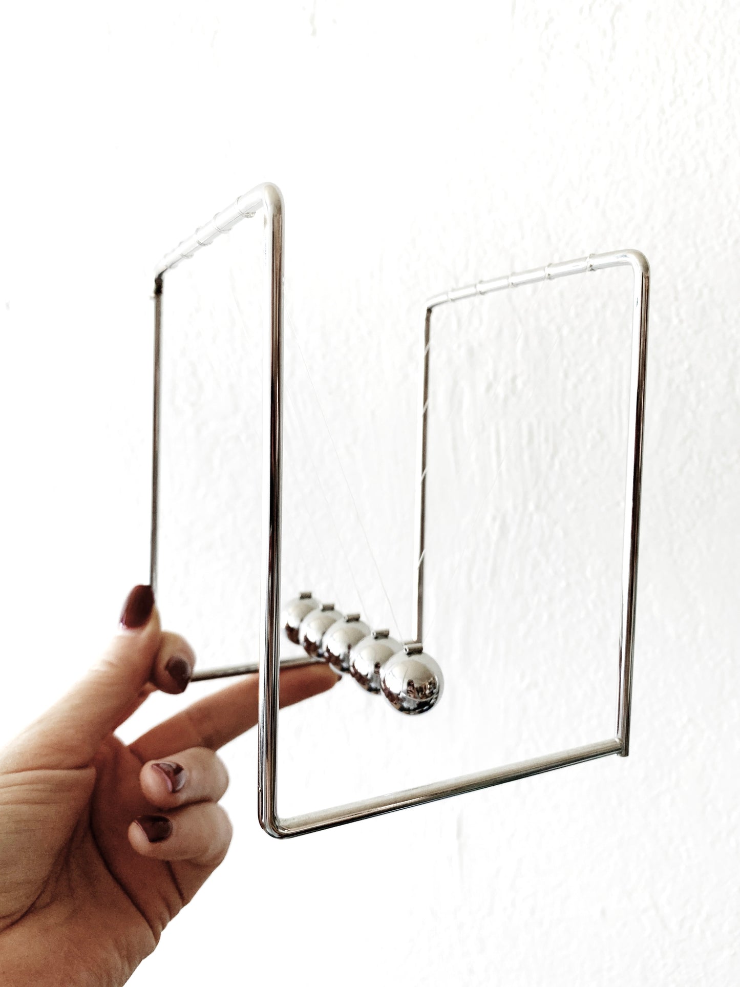 Vintage Chrome Newton’s Cradle
