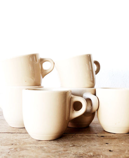 Mid Century Restaurant Ware Mug Set