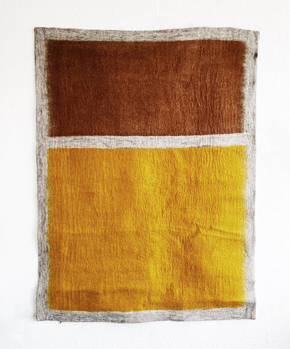 Felted Wool Muskhane Colorblock Rug