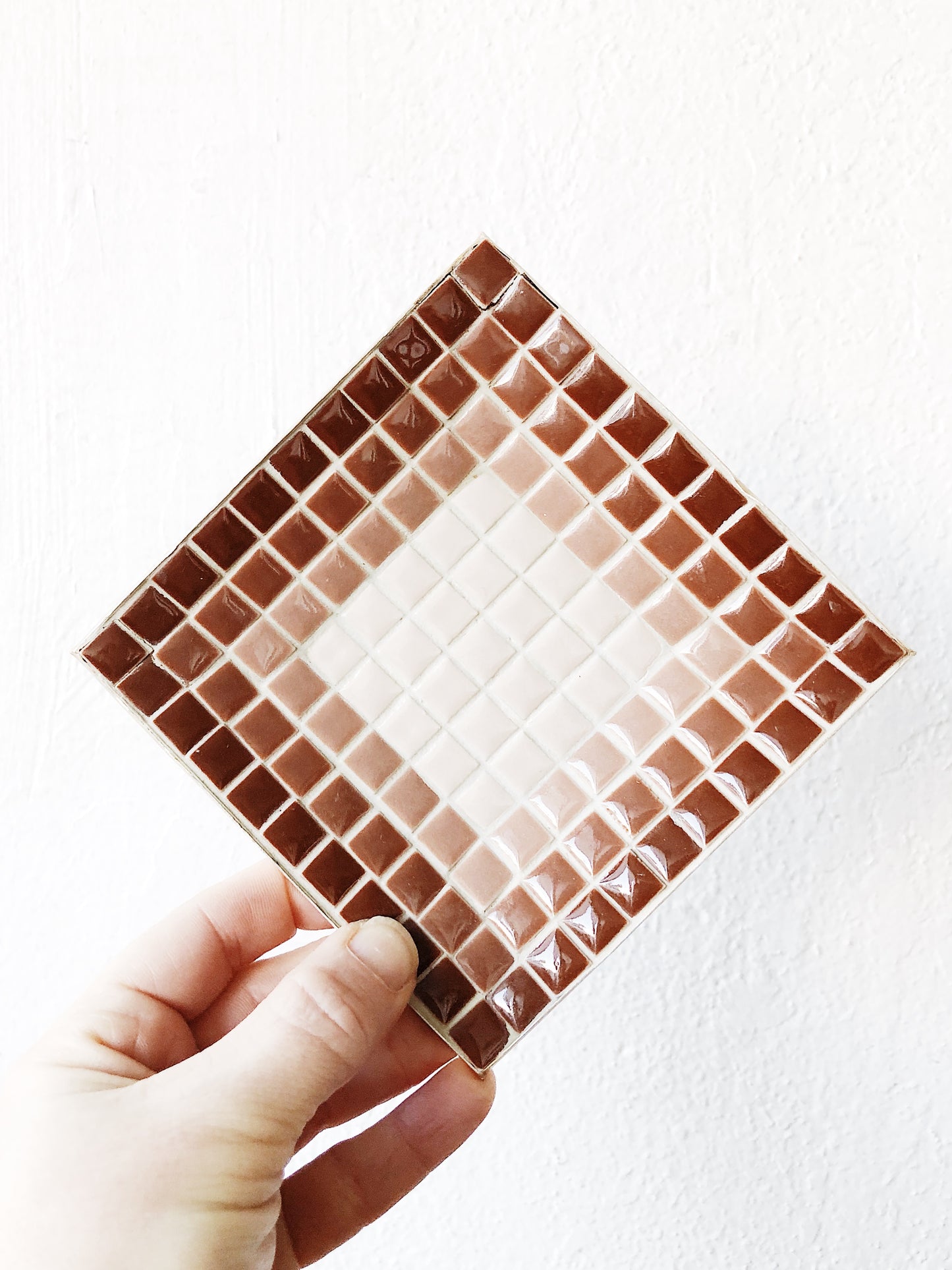 Vintage Mosaic Tile Dish