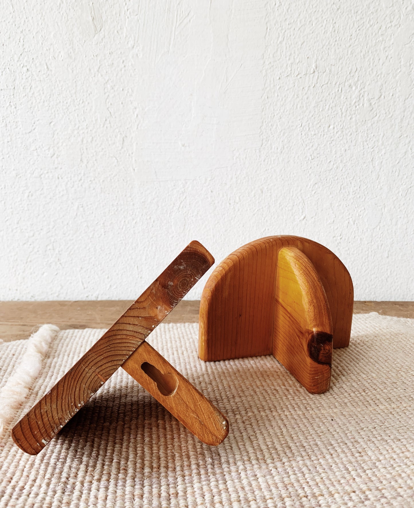Vintage Wood Wall Shelves