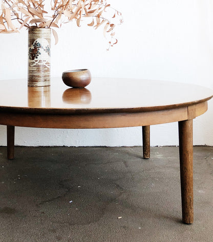 Mid Century Round Coffee Table