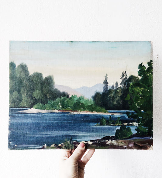 Vintage Landscape Painting