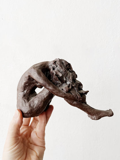Vintage Seated Sculpture